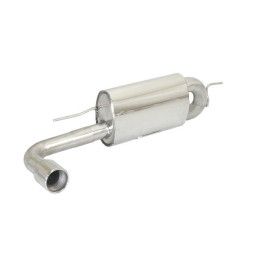 Silencieux arrière en inox avec 1 sortie ronde 90 mm BMW Série1 F20/F21 