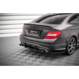Maxton Design-Street Pro Central Diffuseur Arriere Mercedes-Benz C Coupe AMG-Line C204 