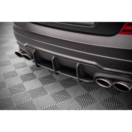 Maxton Design-Street Pro Central Diffuseur Arriere Mercedes-Benz C Coupe AMG-Line C204 