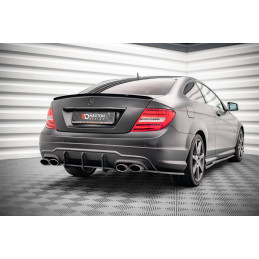 Maxton Design-Street Pro Central Diffuseur Arriere Mercedes-Benz C Coupe AMG-Line C204 