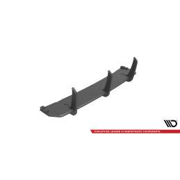 Maxton Design-Street Pro Central Diffuseur Arriere Mercedes-Benz C Coupe AMG-Line C204 