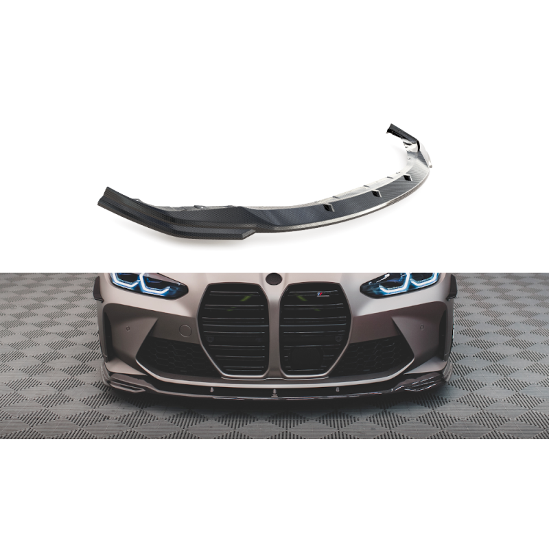 Maxton Design-Fibre de Carbone Lame Du Pare-Chocs Avant V.2 BMW M4