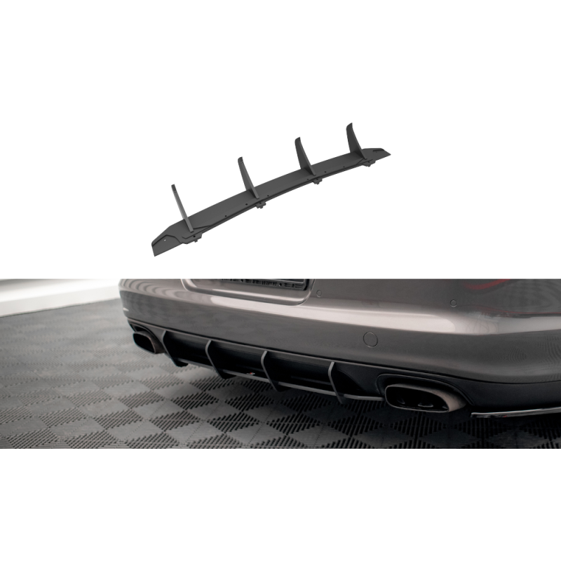 Maxton Design-Street Pro Central Diffuseur Arriere Porsche Panamera / Panamera Diesel 970 Maxton Design-Street Pro Central Diffuseur Arriere Porsche Panamera / Panamera Diesel 970