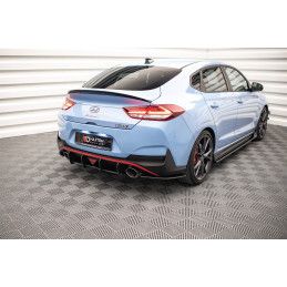 Maxton Design-Street Pro Lame Du Pare Chocs Arriere Hyundai I30 N Fastback Mk3 