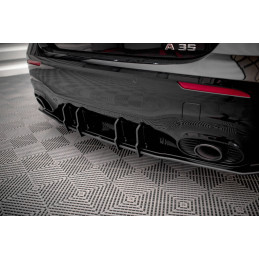 Maxton Design-Street Pro Central Diffuseur Arriere Mercedes A35 AMG Hatchback Aero Pack W177 