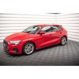 Maxton Design-Street Pro Rajouts Des Bas De Caisse Audi A3 8Y 