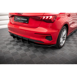 Maxton Design-Street Pro Central Diffuseur Arriere Audi A3 Sportback 8Y 