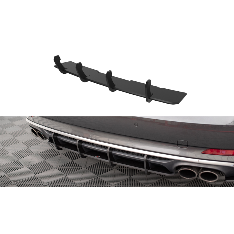 Maxton Design-Street Pro Central Diffuseur Arriere Audi S5 Coupe / Sportback F5 Maxton Design-Street Pro Central Diffuseur Arriere Audi S5 Coupe / Sportback F5