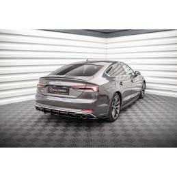 Maxton Design-Street Pro Central Diffuseur Arriere Audi S5 Coupe / Sportback F5 
