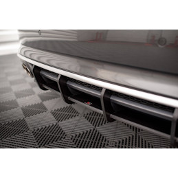 Maxton Design-Street Pro Central Diffuseur Arriere Audi S5 Coupe / Sportback F5 
