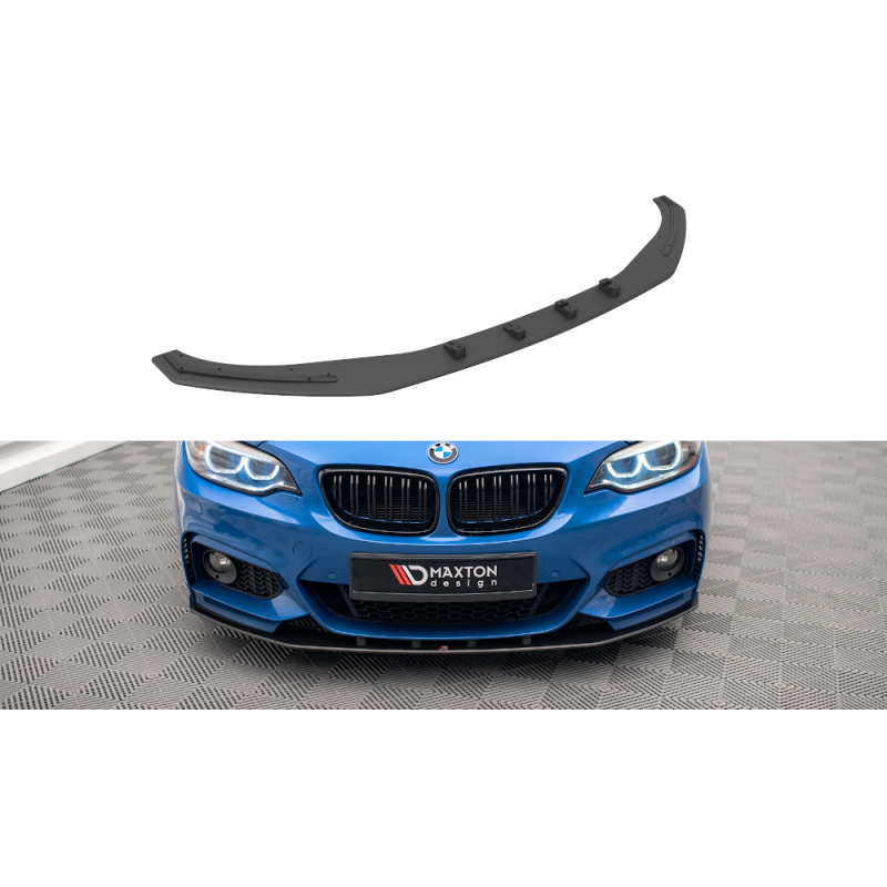 Maxton Design-Street Pro Lame Du Pare-Chocs Avant BMW 2 M-Pack F22 