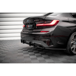 Maxton Design-Street Pro Central Diffuseur Arriere BMW 3 M340 G20 / G21 