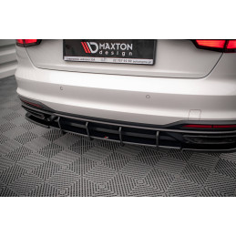 Maxton Design-Street Pro Central Diffuseur Arriere Audi A4 B9 Facelift 