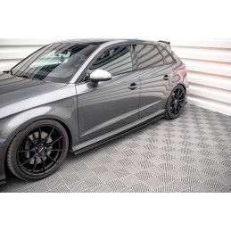 Maxton Design-Street Pro Rajouts Des Bas De Caisse Audi S3 Sportback 8V Facelift 