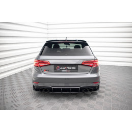 Maxton Design-Street Pro Lame Du Pare Chocs Arriere Audi S3 Sportback 8V Facelift 