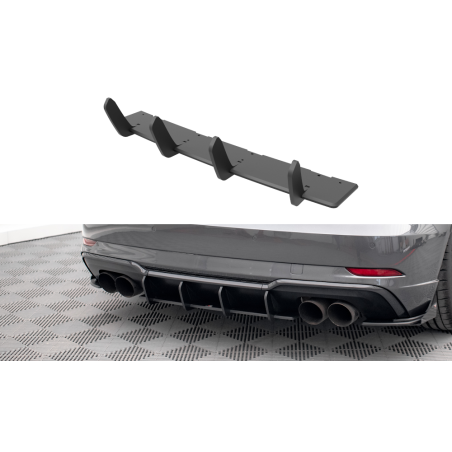 Maxton Design-Street Pro Central Diffuseur Arriere Audi S3 Sportback 8V Facelift 