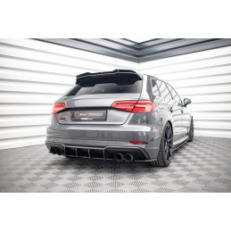 Maxton Design-Street Pro Central Diffuseur Arriere Audi S3 Sportback 8V Facelift 