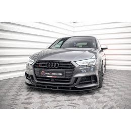 Maxton Design-Street Pro Lame Du Pare-Chocs Avant Audi S3 Sportback 8V Facelift 