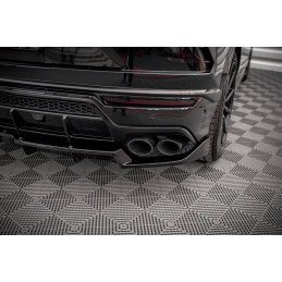 Maxton Design-Central Arriere Splitter (avec une barre verticale) Lamborghini Urus Mk1 