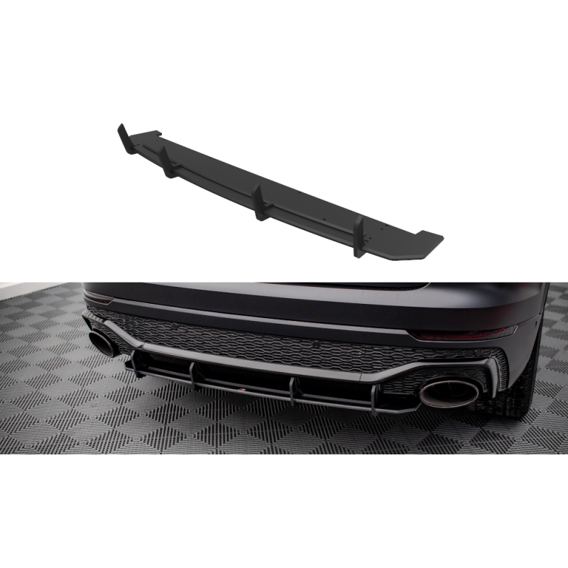 Maxton Design-Street Pro Central Diffuseur Arriere Audi RSQ8 Mk1 Maxton Design-Street Pro Central Diffuseur Arriere Audi RSQ8 Mk1