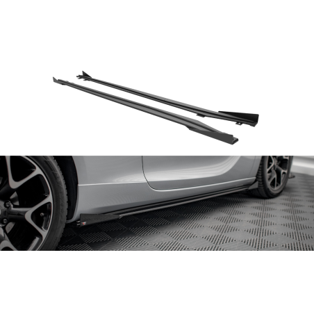 Maxton Design-Street Pro Rajouts Des Bas De Caisse + Flaps Opel Astra GTC OPC-Line J 