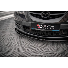 Maxton Design-Street Pro Lame Du Pare-Chocs Avant V.1 + Flaps Mazda 3 MPS Mk1 