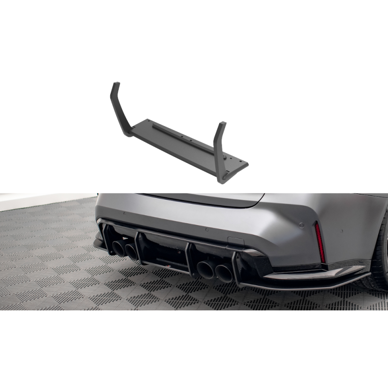 Maxton Design-Street Pro Central Diffuseur Arriere BMW M3 G80 Maxton Design-Street Pro Central Diffuseur Arriere BMW M3 G80