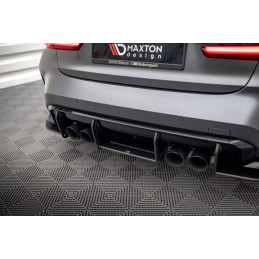 Maxton Design-Street Pro Central Diffuseur Arriere BMW M3 G80 