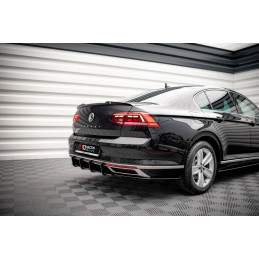 Maxton Design-Street Pro Central Diffuseur Arriere Volkwagen Passat B8 Facelift 