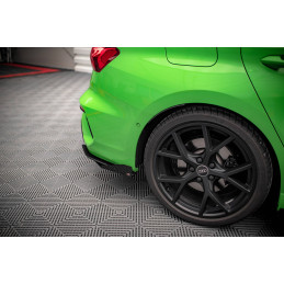 Maxton Design-Street Pro Lame Du Pare Chocs Arriere + Flaps Audi RS3 Sedan 8Y 