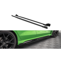 Maxton Design-Street Pro Rajouts Des Bas De Caisse + Flaps Audi RS3 Sedan 8Y 