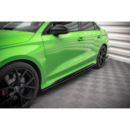 Maxton Design-Street Pro Rajouts Des Bas De Caisse Audi RS3 Sedan 8Y 