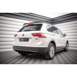 Maxton Design-Street Pro Central Diffuseur Arriere Volkswagen Tiguan Mk2 