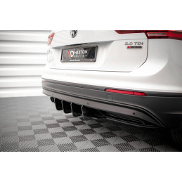 Maxton Design-Street Pro Central Diffuseur Arriere Volkswagen Tiguan Mk2 