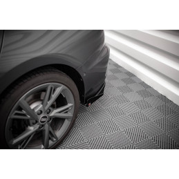 Maxton Design-Street Pro Lame Du Pare Chocs Arriere + Flaps Audi S3 Sedan 8Y 