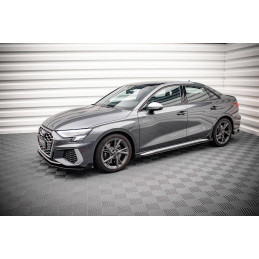 Maxton Design-Street Pro Rajouts Des Bas De Caisse + Flaps Audi S3 / A3 S-Line 8Y 