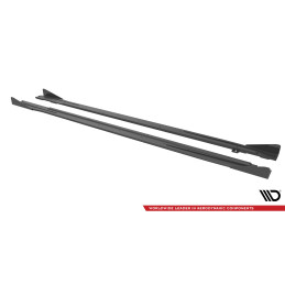 Maxton Design-Street Pro Rajouts Des Bas De Caisse + Flaps Audi S3 / A3 S-Line 8Y 