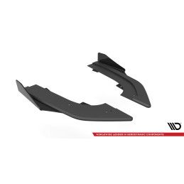 Maxton Design-Street Pro Lame Du Pare Chocs Arriere + Flaps Audi RS3 Sportback 8Y 
