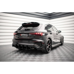 Maxton Design-Street Pro Central Diffuseur Arriere Audi RS3 Sportback 8Y 