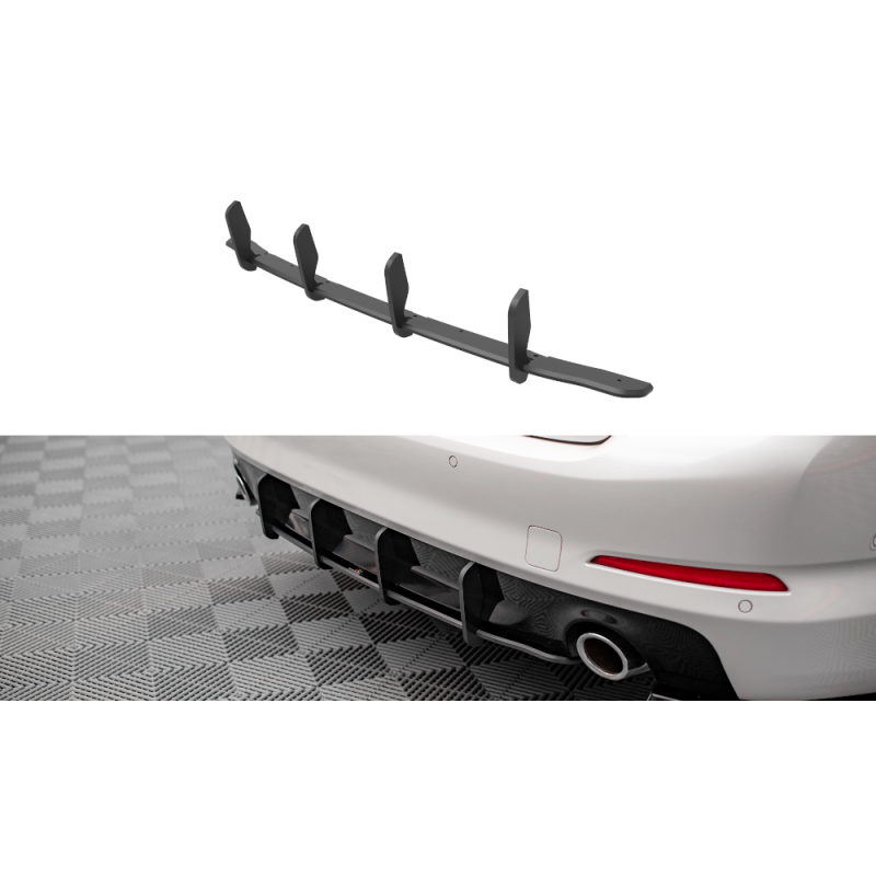 Maxton Design-Street Pro Central Diffuseur Arriere BMW 5 G30 