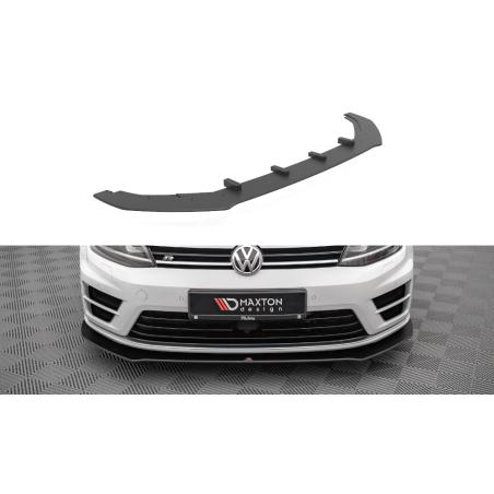 Maxton Design-Street Pro Lame Du Pare-Chocs Avant V.1 Volkswagen Golf R Mk7 