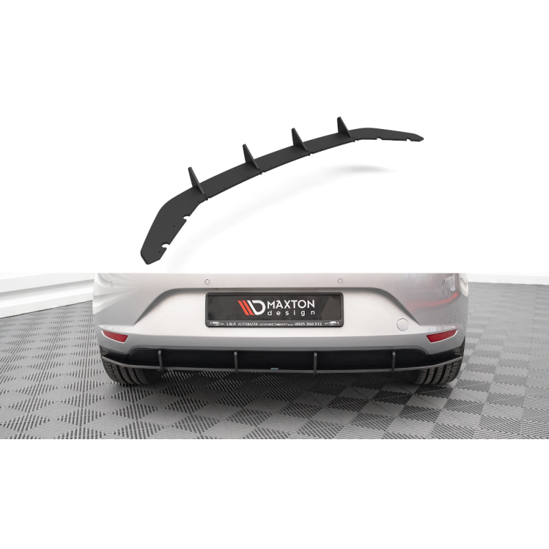 Maxton Design-Street Pro Central Diffuseur Arriere Seat Leon Hatchback Mk3 