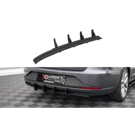 Maxton Design-Street Pro Central Diffuseur Arriere Seat Leon FR Sportstourer Mk3 