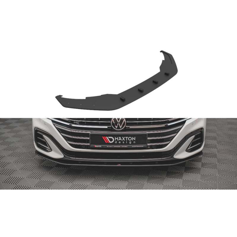 Maxton Design-Street Pro Lame Du Pare-Chocs Avant Volkswagen Arteon R-Line Facelift 