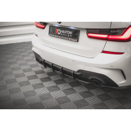 Maxton Design-Street Pro Central Diffuseur Arriere BMW 3 G20 / G21 M-Pack 
