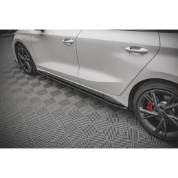 Maxton Design-Street Pro Rajouts Des Bas De Caisse Audi S3 / A3 S-Line 8Y 