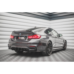 Maxton Design-Street Pro Central Diffuseur Arriere BMW M4 F82 