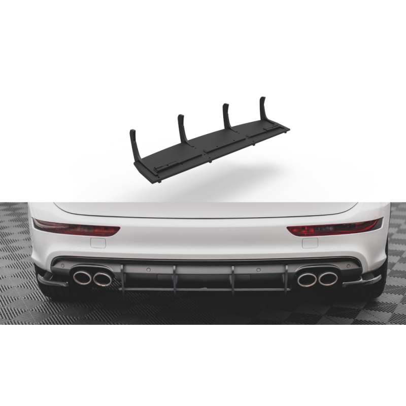 Maxton Design-Street Pro Central Diffuseur Arriere Audi SQ5 Mk1 (8R) 