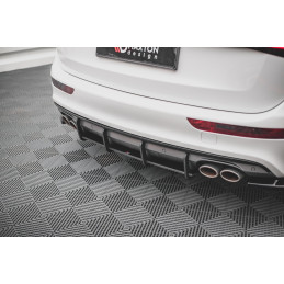Maxton Design-Street Pro Central Diffuseur Arriere Audi SQ5 Mk1 (8R) 
