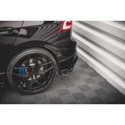 Maxton Design-Lames De Pare-Chocs Arrière Latérales V.2 + Ailerons Volkswagen Golf R Mk8 